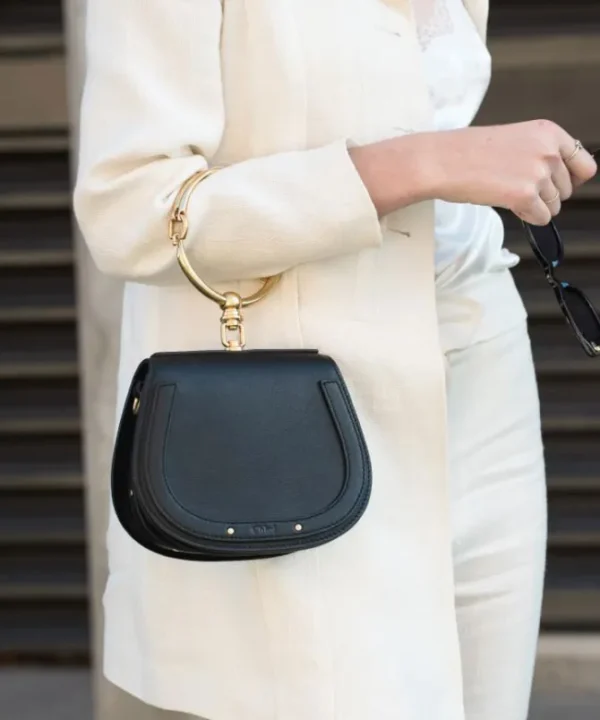 Solid Crossbody Bag - Image 2