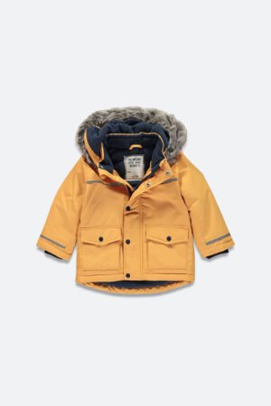 Boys Yellow Hooded